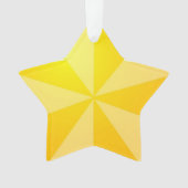 Yellow Star Ornament (voorkant)