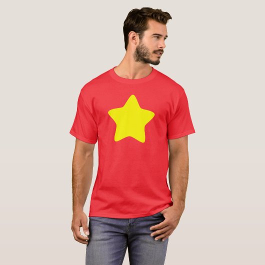 Yellow Star T-Shirt (Voorkant volledig)