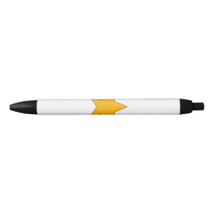 Yellow Star Zwarte Inkt Pen