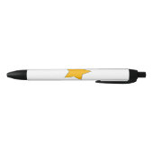 Yellow Star Zwarte Inkt Pen (Bodem)
