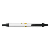 Yellow Star Zwarte Inkt Pen (Achterkant)