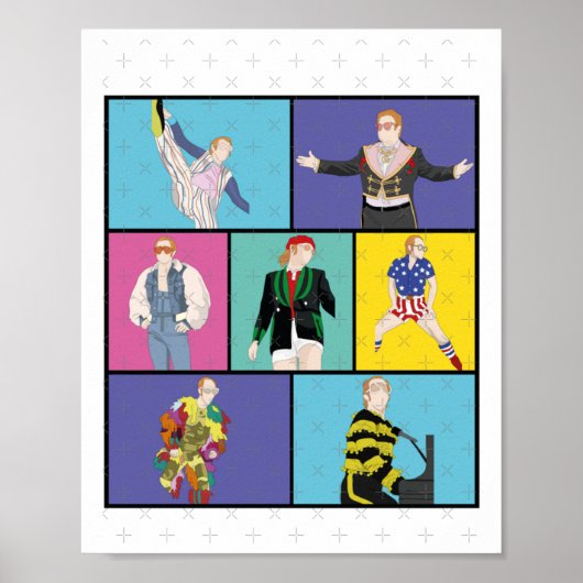 Yellow Sticker  Poster (Voorkant)