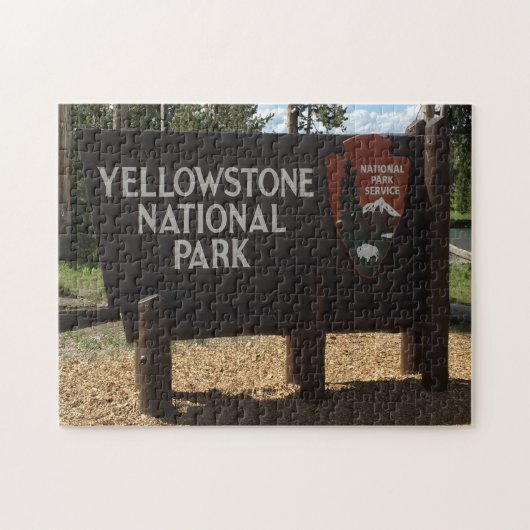 Yellow Stone National Park. Legpuzzel (Horizontaal)
