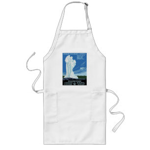 Yellow Stone Park - Old Faithful Geyser Lang Schort