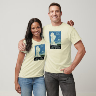 Yellow Stone Park - Old Faithful Geyser T-shirt