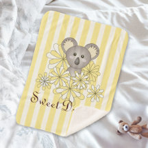 Yellow Stripe Cute Baby Koala Kinder