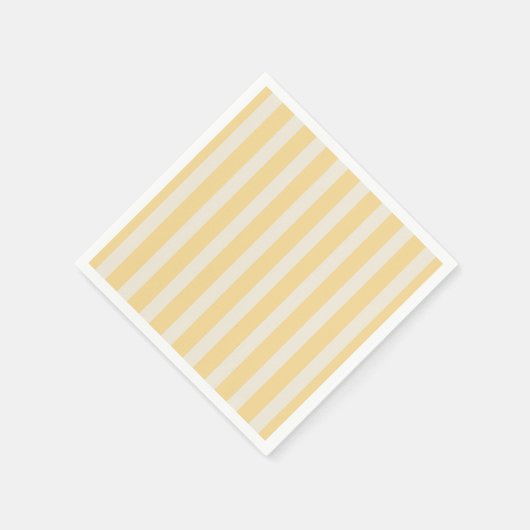 Yellow Stripes La Dolce Vita Lemons Italian PLAIN Servet (Hoek)