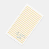 Yellow Stripes Paper Napkin Servet (Hoek)
