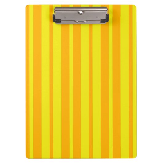 Yellow Stylish Stripes Pattern Design  Klembord (Voorkant)