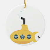 Yellow Submarine Keramisch Ornament (Voorkant)