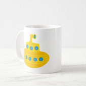 Yellow Submarine Koffiemok (Voorkant links)