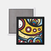 Yellow Submarine Magneet (Voorkant / Achterkant)