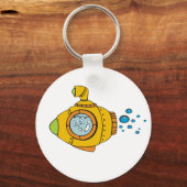 Yellow Submarine Sleutelhanger (Voorkant)