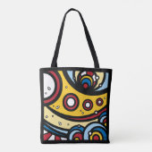 Yellow Submarine Tote Bag (Achterkant)