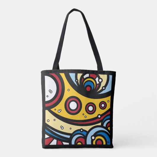 Yellow Submarine Tote Bag (Achterkant)