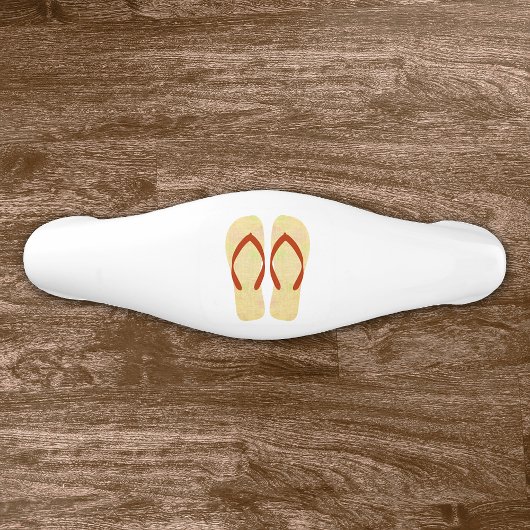 Yellow Summer Beach Thema Keramische Ladegreep