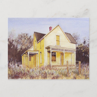 Yellow Summer Home - briefkaart