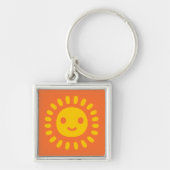 Yellow Sun Art Sleutelhanger (Voorkant)