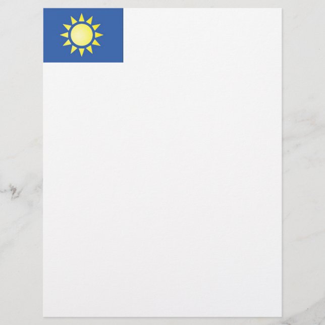 Yellow Sun Letterhead (Voorkant)