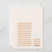 Yellow Sun Pet Invitation Kaart (Achterkant)