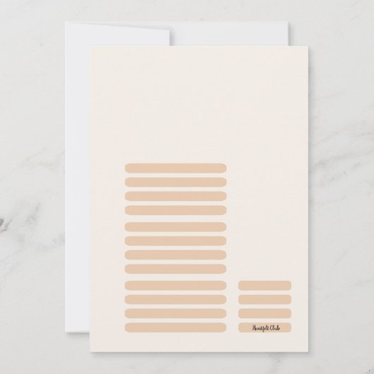 Yellow Sun Pet Invitation Kaart (Achterkant)