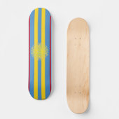 Yellow Sun Skateboard (Voorkant)