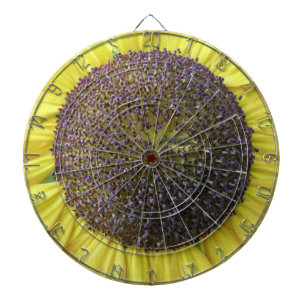 Yellow Sunflower Dart Board Dartbord