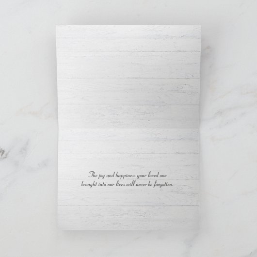 Yellow Sunflower Field Sympathicard Kaart (Binnen)