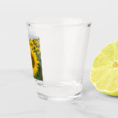 Yellow Sunflower Harvest Shot Glas (Rechts)