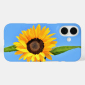 Yellow Sunflower iPhone Case (Achterkant (horizontaal))