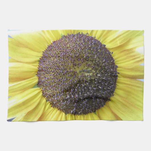 Yellow Sunflower Kitchen Towel Theedoek (Horizontaal)