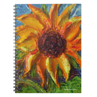 Yellow Sunflower notebook Notitieboek