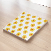 Yellow Sunflower  Retro Y2K-patroon Tegeltje