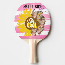 Yellow Sunflower trendy vibrant color paper art