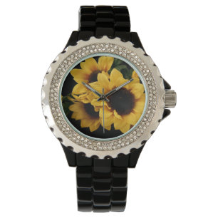 Yellow Sunflower Watch Horloge