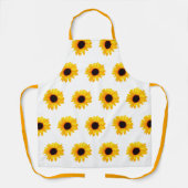 Yellow Sunflowers 4 Amie All-Over Print Schort (Voorkant)