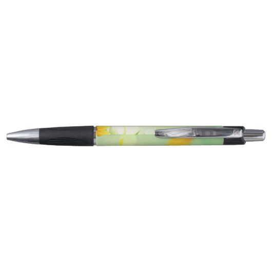 Yellow Sunflowers Flowers Spring Floral Beautiful Pen (Achterkant)