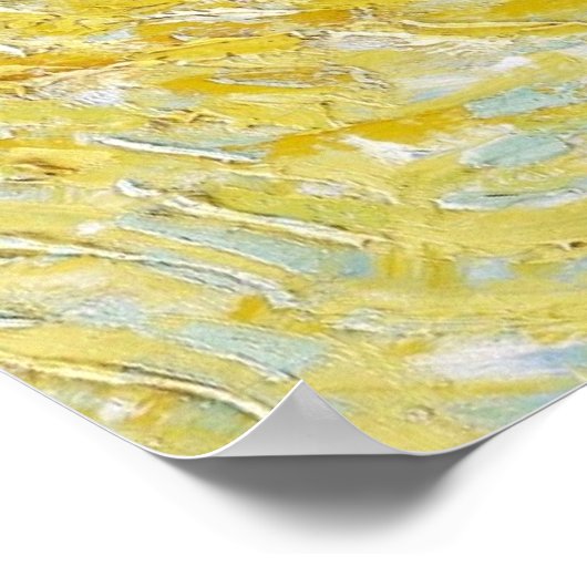 Yellow Sunshine Art Poster (Hoek)