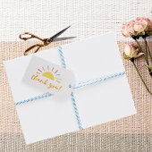 Yellow Sunshine dank u Cadeaulabel