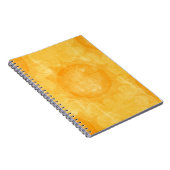 Yellow Sunshine Notitieboek (Rechterzijde)