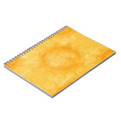 Yellow Sunshine Notitieboek (Linkerzijde)