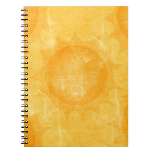 Yellow Sunshine Notitieboek (Voorkant)