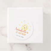 Yellow Sunshine Verjaardag Dank u Bedankjes Labels (In situ)