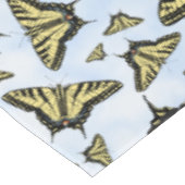Yellow Swallowtail Butterflies Blue Sky Large Tafelkleed (Gekanteld)