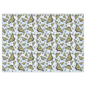 Yellow Swallowtail Butterflies Blue Sky Medium Tafelkleed (Voorkant (Horizontaal))