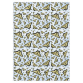 Yellow Swallowtail Butterflies Blue Sky Medium Tafelkleed (Voorkant)
