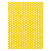 Yellow tablecloth with daisies  tafelkleed (Voorkant)