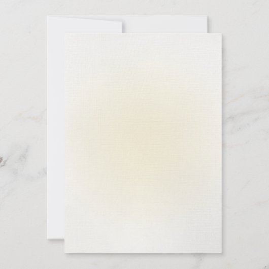 Yellow Tandem Bicycle Wedding Invitation Kaart (Achterkant)