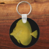 Yellow Tang - eenzaamheid Sleutelhanger (Voorkant)
