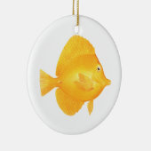 Yellow Tang Fish Keramisch Ornament (Rechts)
